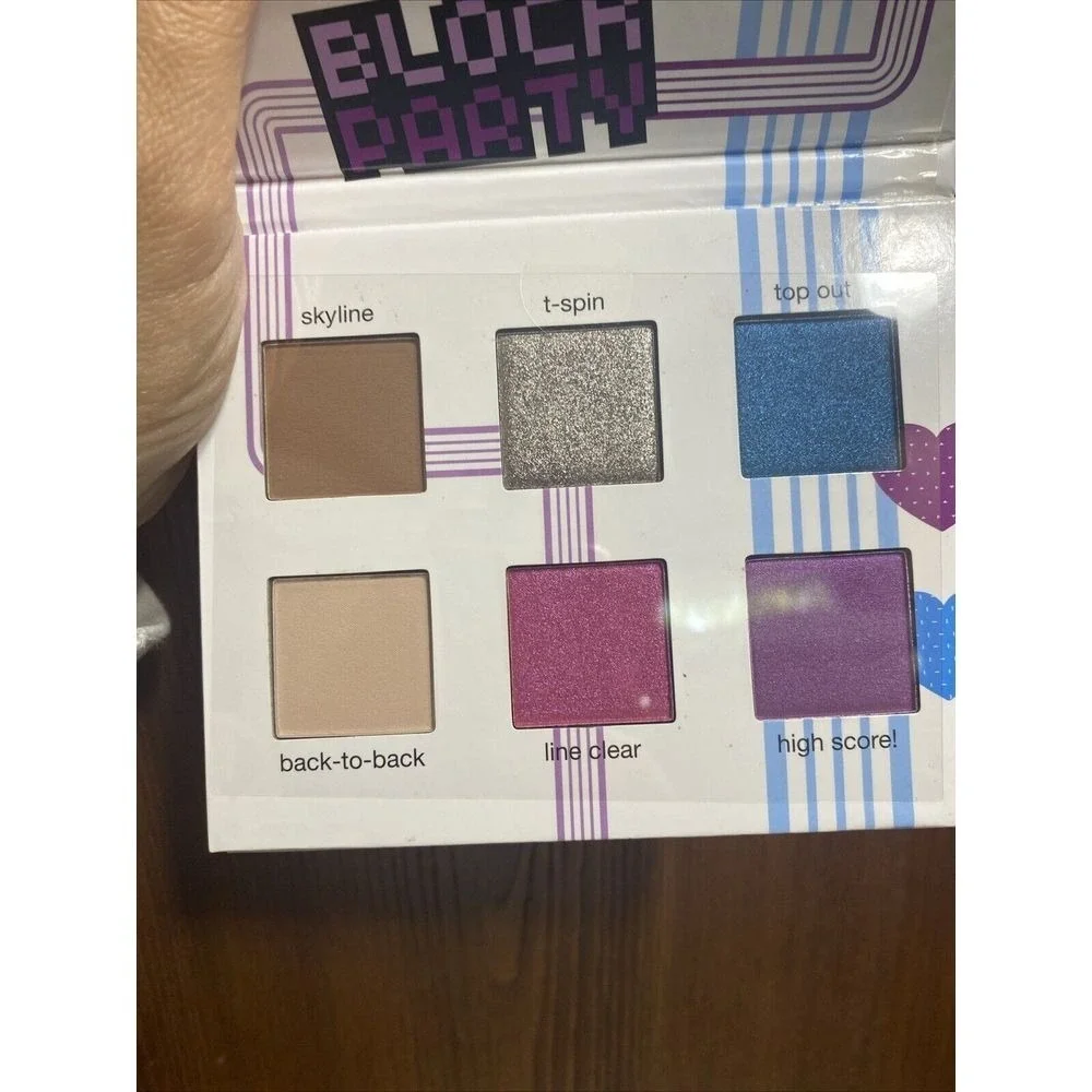 Tetris x Ipsy Block Party Eyeshadow Palette •‎ 0.476 Oz New In Box